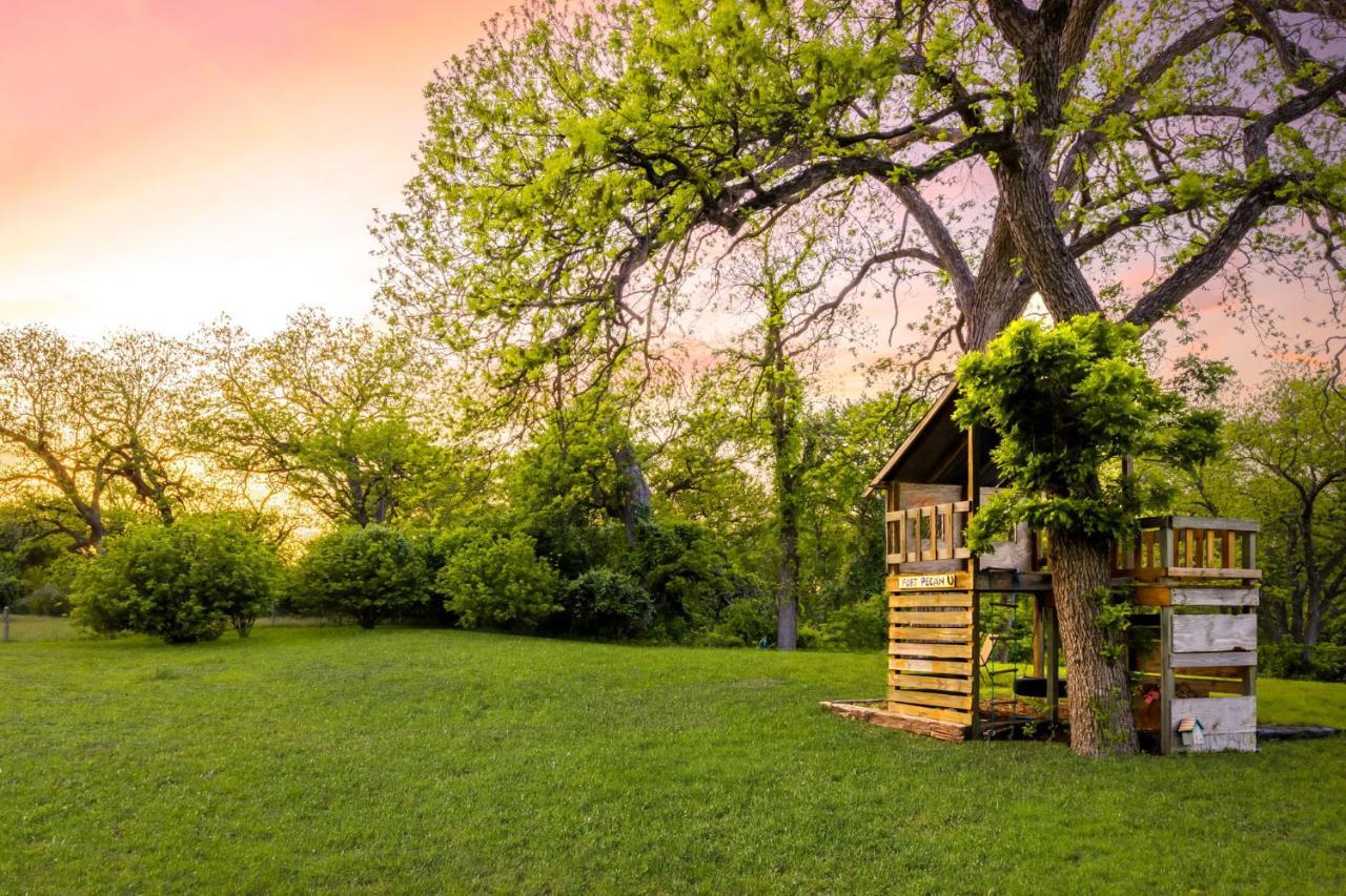 Medina River Historic Cottage Castroville Exterior foto